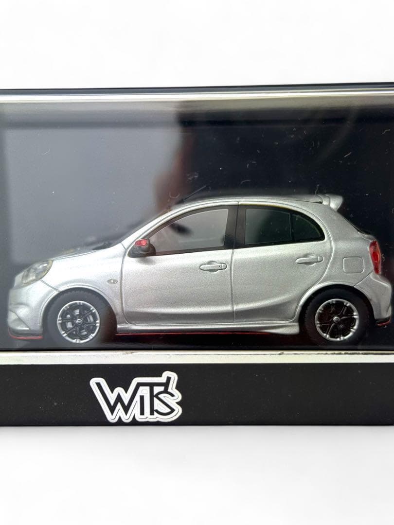 WiT’sウィッツ 1/43 日産 マーチニスモS ブリリアントシルバー 未使用
