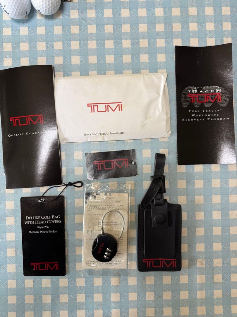 TUMI/トゥミ×Callaway/キャロウェイ*キャディバッグ*レア