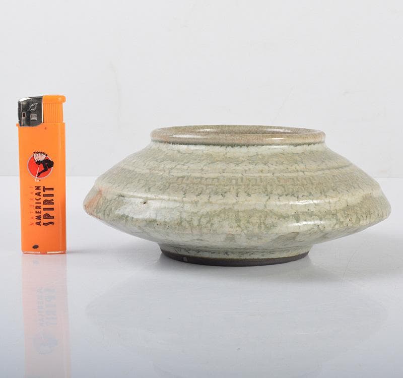中国　官窯青磁　水孟　筆洗　C　R4274