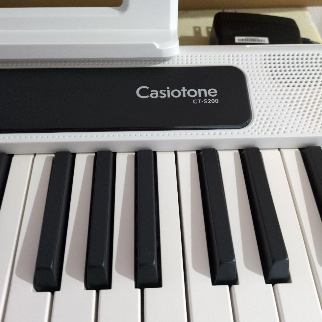 【新品開梱のみ】Casiotone CT-S200 電子キーボード（送料込）