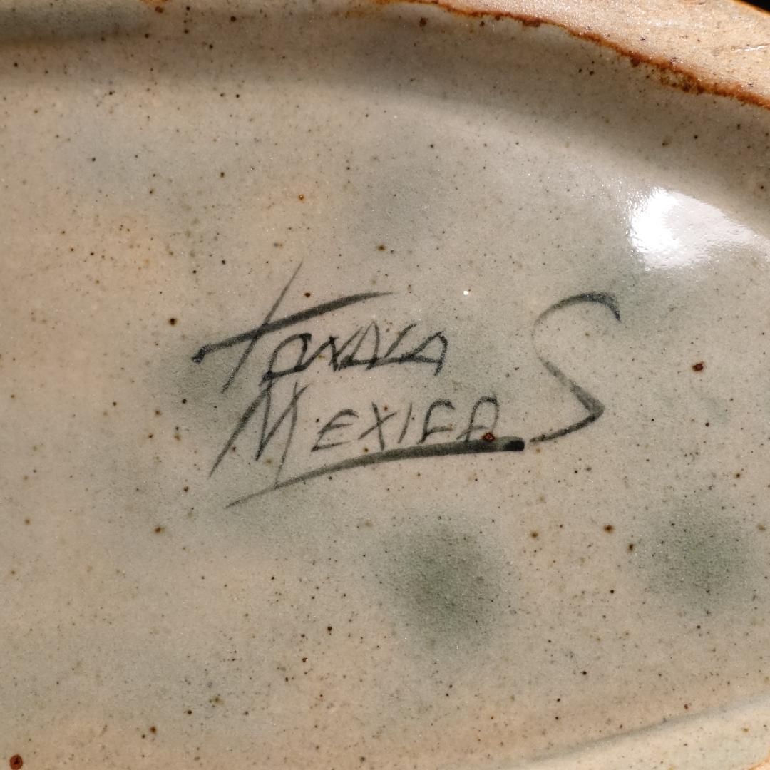 最終値下 ビンテージ トナラ焼 花瓶 メキシコ民芸 飾壷 置物