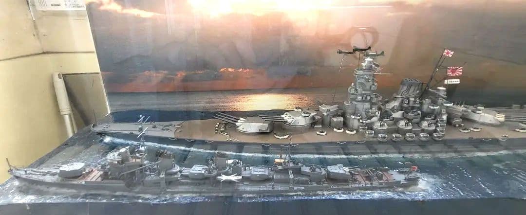 雪風駆逐艦と戦艦大和(1/450)の沖縄特攻or雪風映画のパンフレット