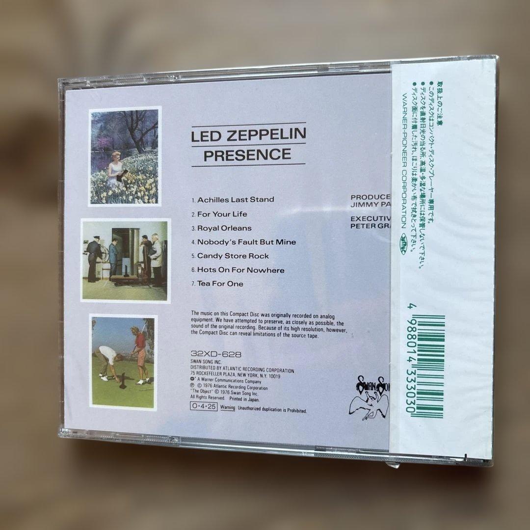 LED ZEPPELIN PRESENCE 32XD-628 旧規格　未開封