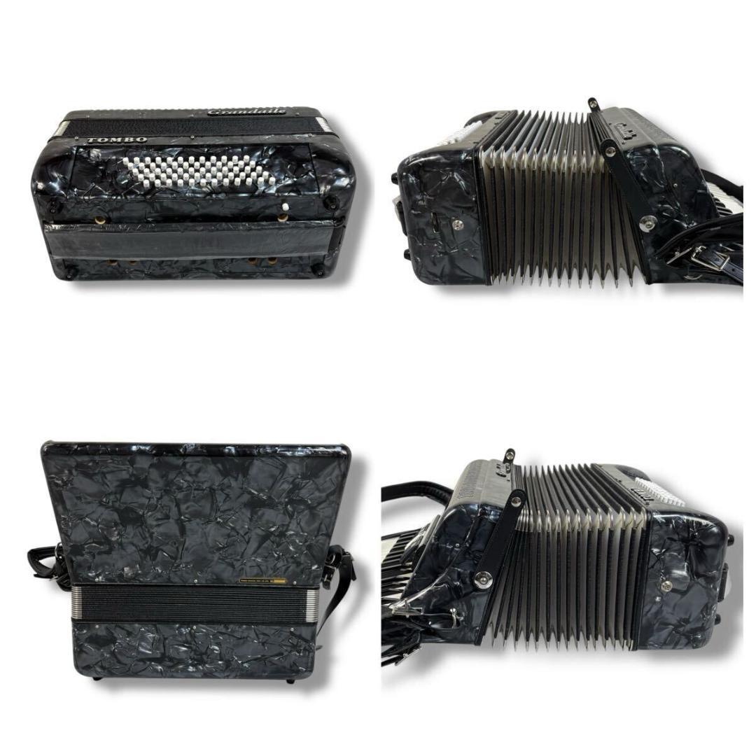 【美品】TOMBO Grandaile GT-60 アコーディオンソフトケース付