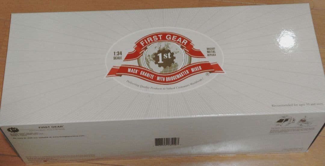 重機 スケールモデル FirstGearInternational ミキサー