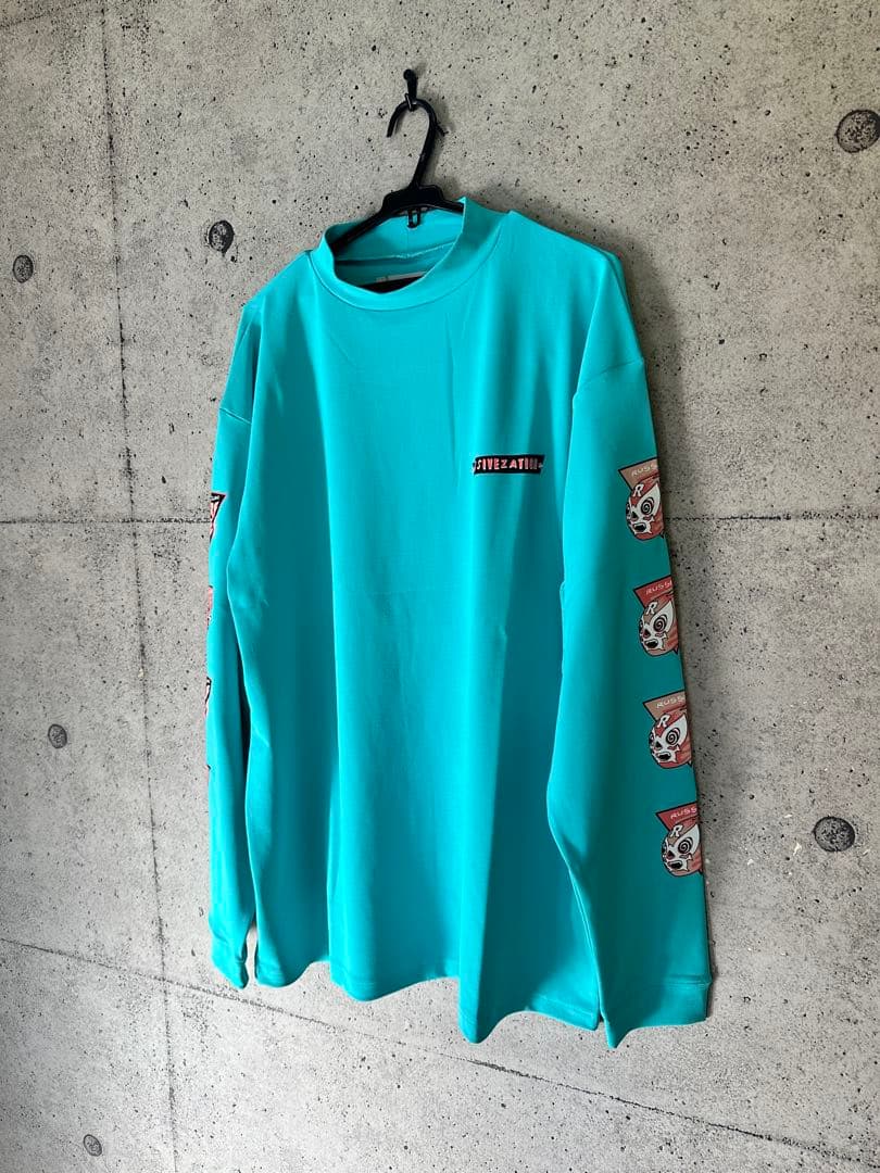 【新品未使用】サイズ7 メンズ モックネックシャツ ラッセルノ 1641