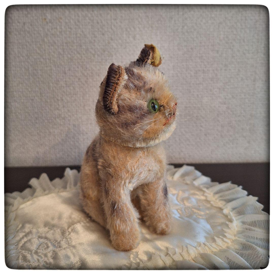 【座り子猫 Susi 14 cm 】ヴィンテージ シュタイフ