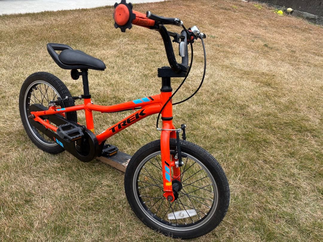 トレックTREK 16インチ キッズ自転車 オレンジ