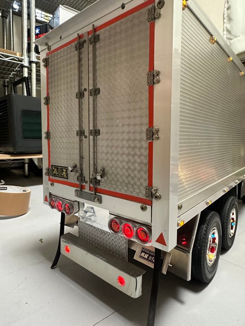 1/14 タミヤ ドルフィン　トレーラー　デコトラ　フロントマーカーリレーあり