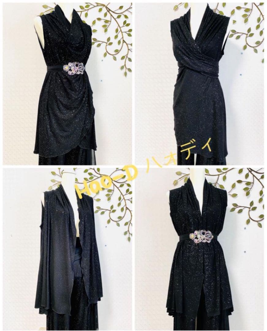 社交ダンス★キラキラ★セットアップ★オリジナル★M〜L