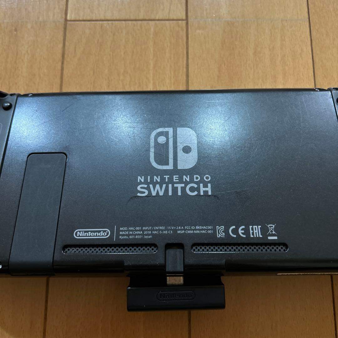 【値下げしました‼︎】Nintendo Switch 本体 グレー　付属品あり