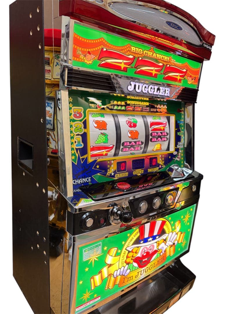 【送料込】アイムジャグラーEX-TP グリーンパネル パチスロ 実機 引取可