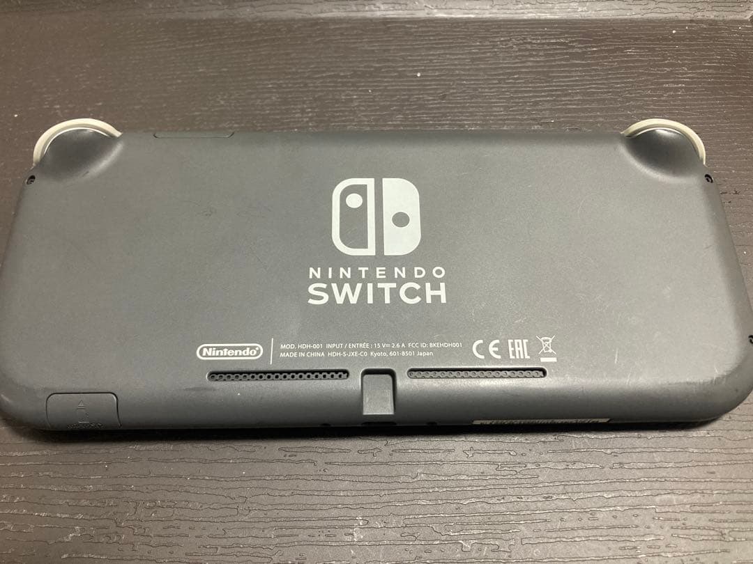 Nintendo Switch Lite ブラック　本体 充電器　ジャンク品
