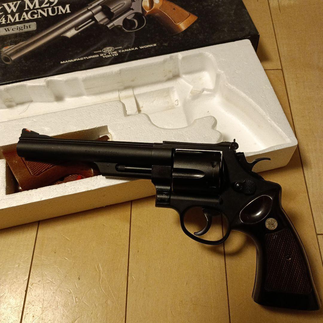 S&W M29 タナカワークス 紫檀？グリップ