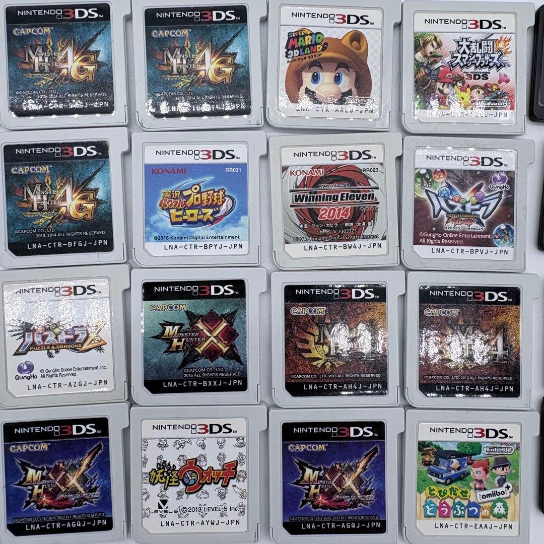 ス*ン様 3DS・DS・Switch ソフトまとめ売り 大量セット ケース付き
