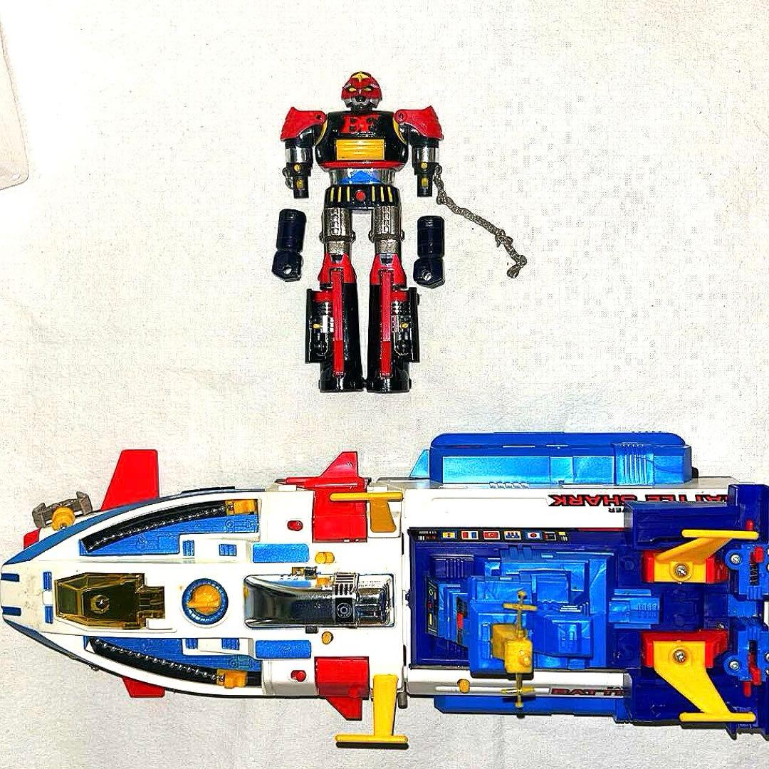 キ*)様 バトルフィーバーJ　バトルシャーク　バトルフィーバーロボ　セット　超合