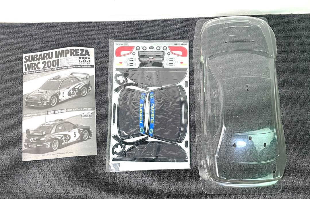 希少 TAMIYA SUBARU IMPREZA WRC 2001 未組立