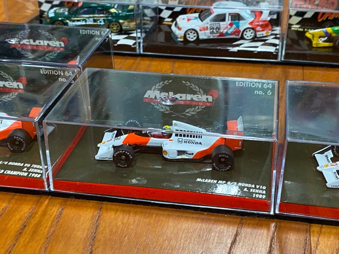 ミニチャンプス 1/64 14台 F1 DTM セナ プロスト マクラーレン