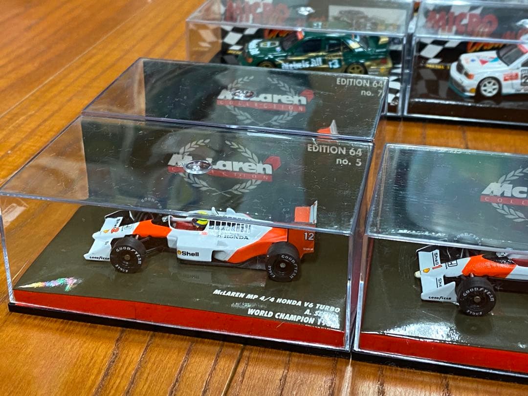 ミニチャンプス 1/64 14台 F1 DTM セナ プロスト マクラーレン