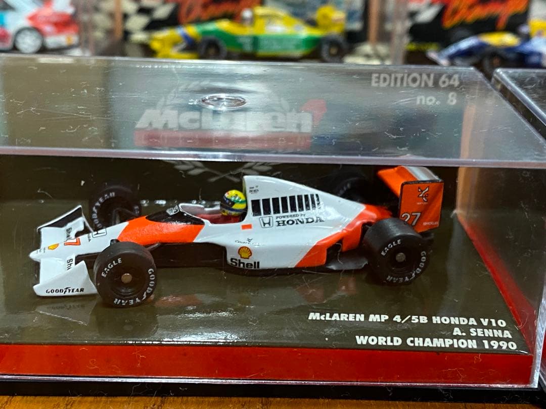 ミニチャンプス 1/64 14台 F1 DTM セナ プロスト マクラーレン