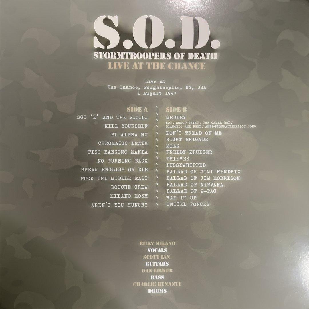 洋楽 S.O.D ANTHRAX bundle