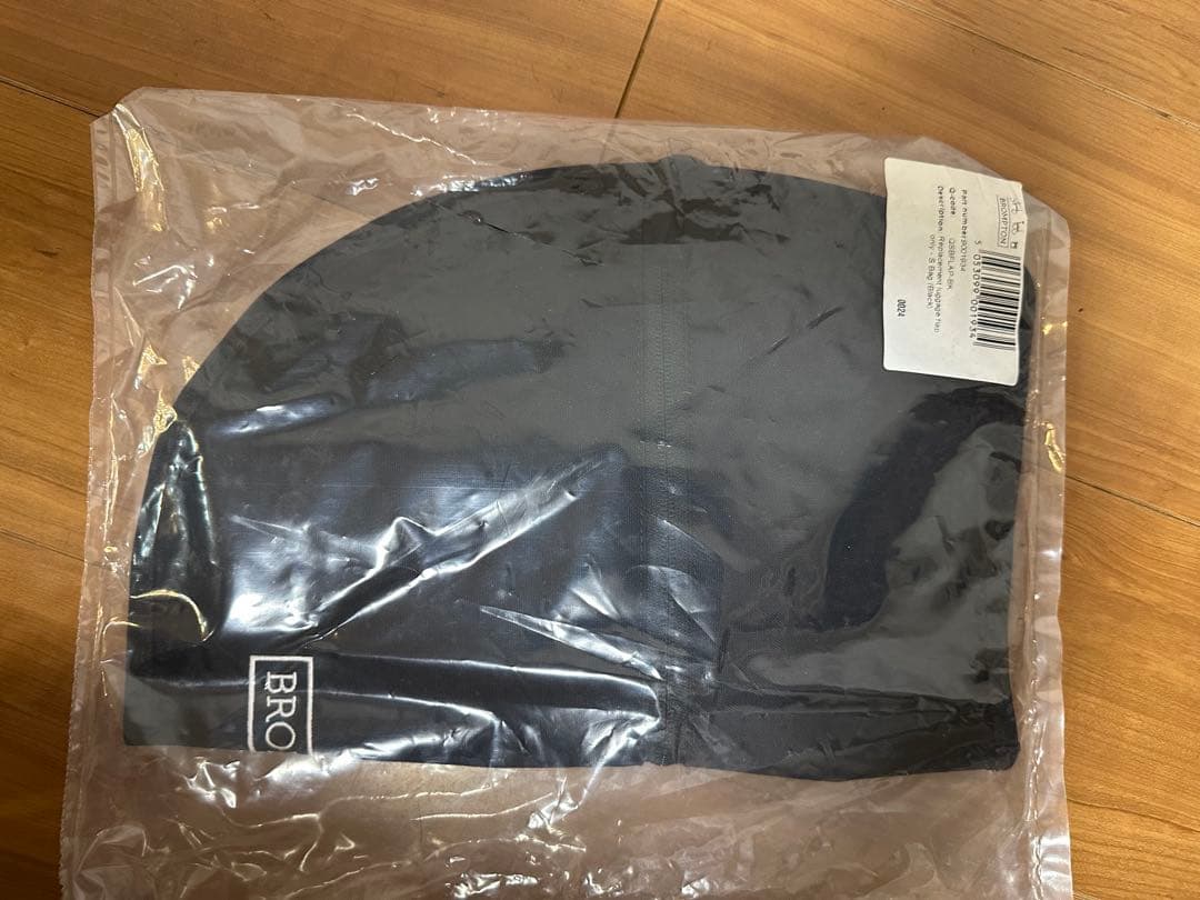 ダーボーBROMPTON用 Sバッグユニオンジャック柄ブラックフラップ付き