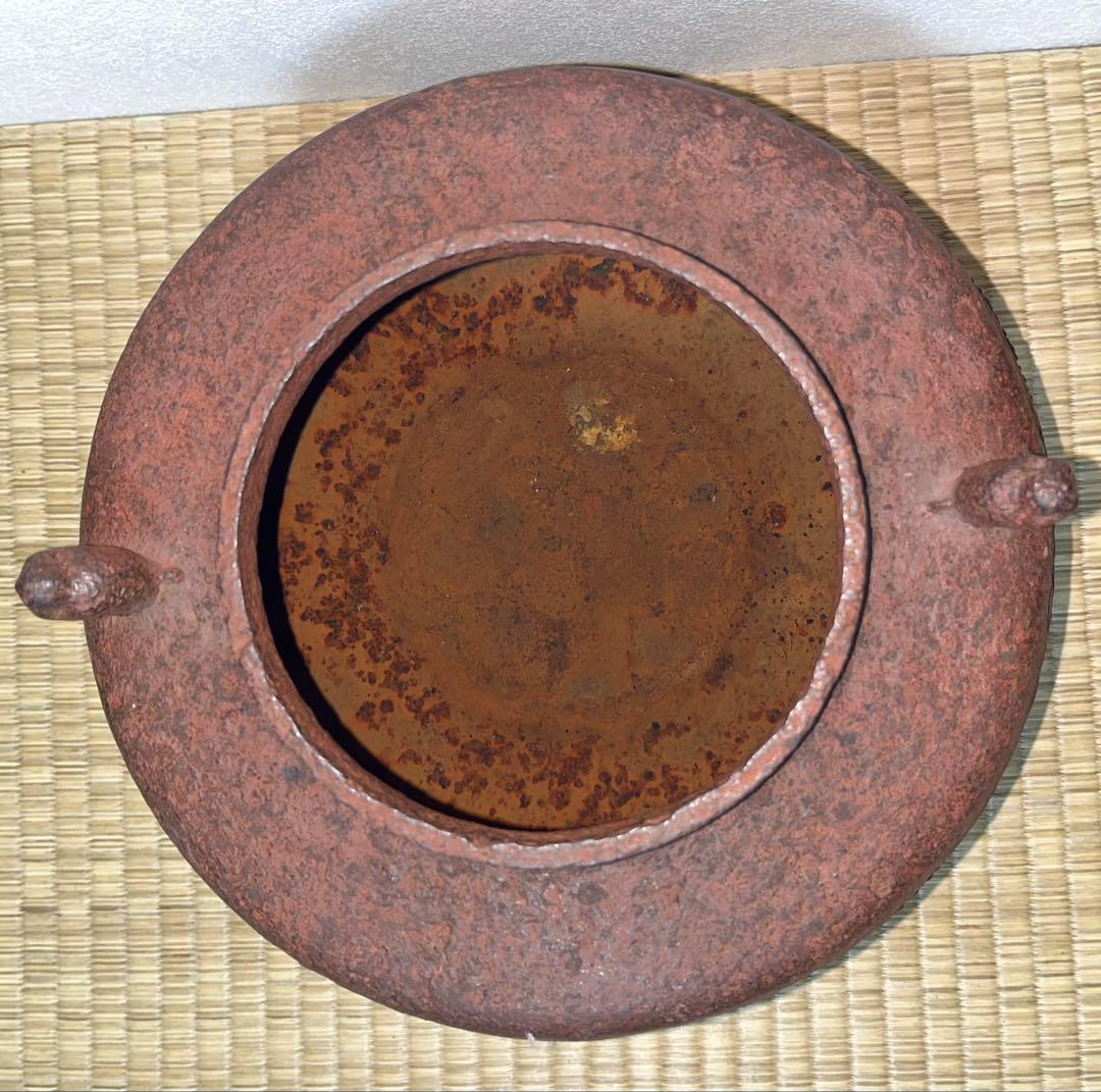 【時代】霰猿釜　古天明