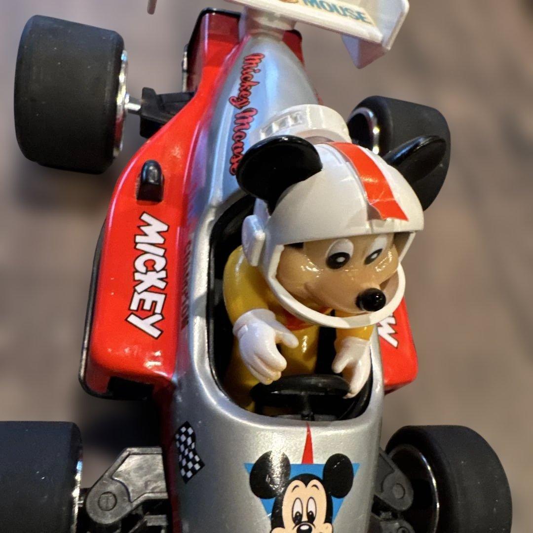 ミッキーマウス レースカー マスダヤ 1988年 日本製 箱付き 当時物