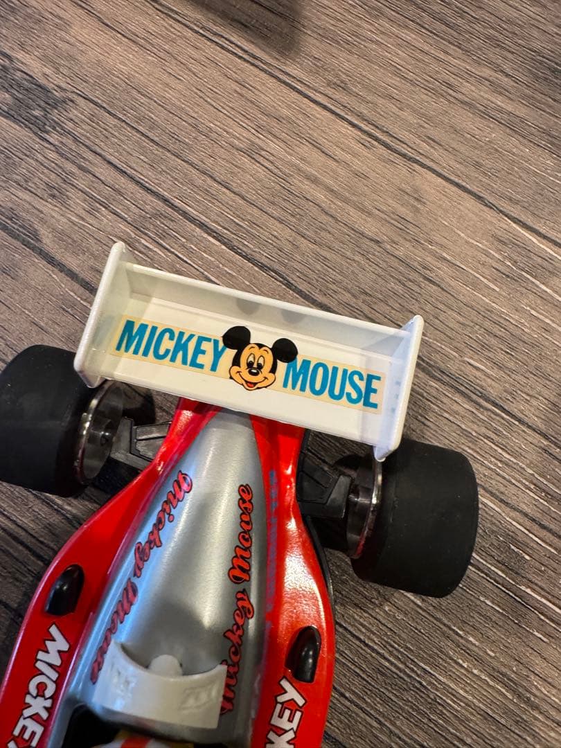 ミッキーマウス レースカー マスダヤ 1988年 日本製 箱付き 当時物