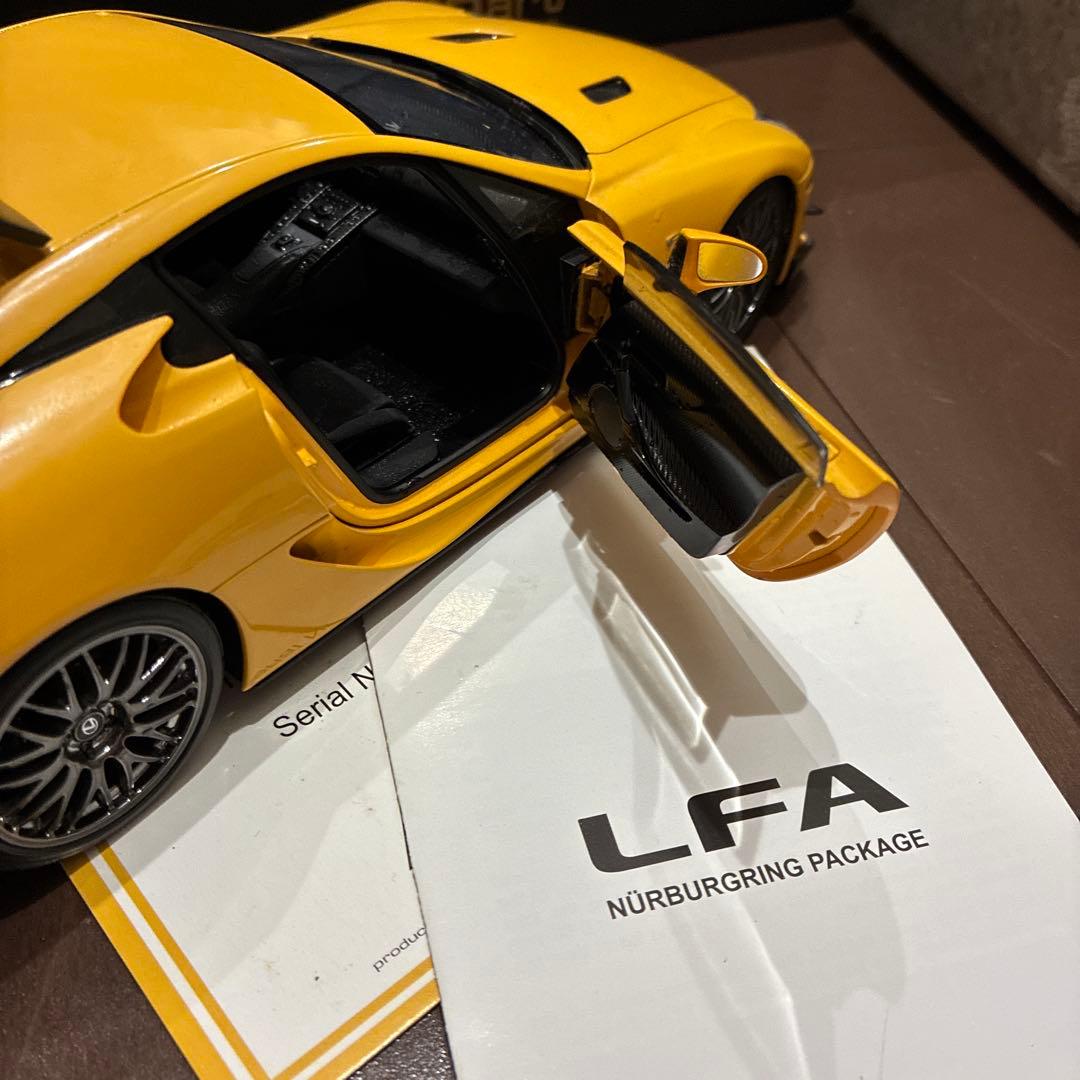 オートアート レクサス LFA 1/18 ニュルブルクリンク