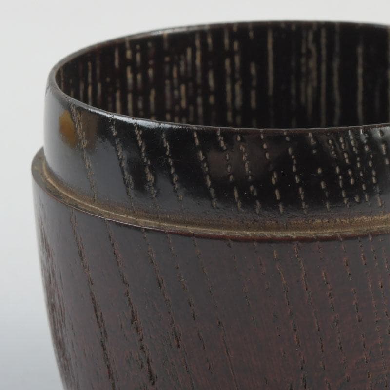 茶道具　漆塗　草渦蒔絵　棗　堀内宗完(兼中斎)極め箱　V　9499