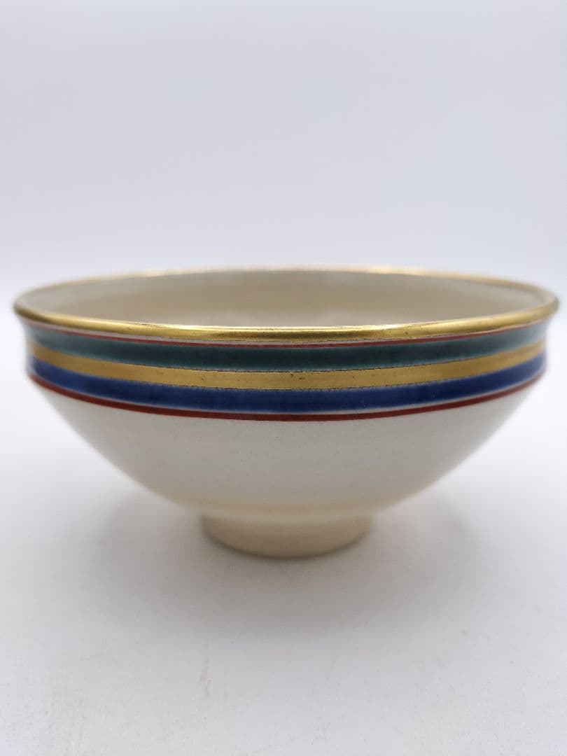 c774 数茶碗 独楽文 手塚桐鳳 10客 木箱 茶道具 古物