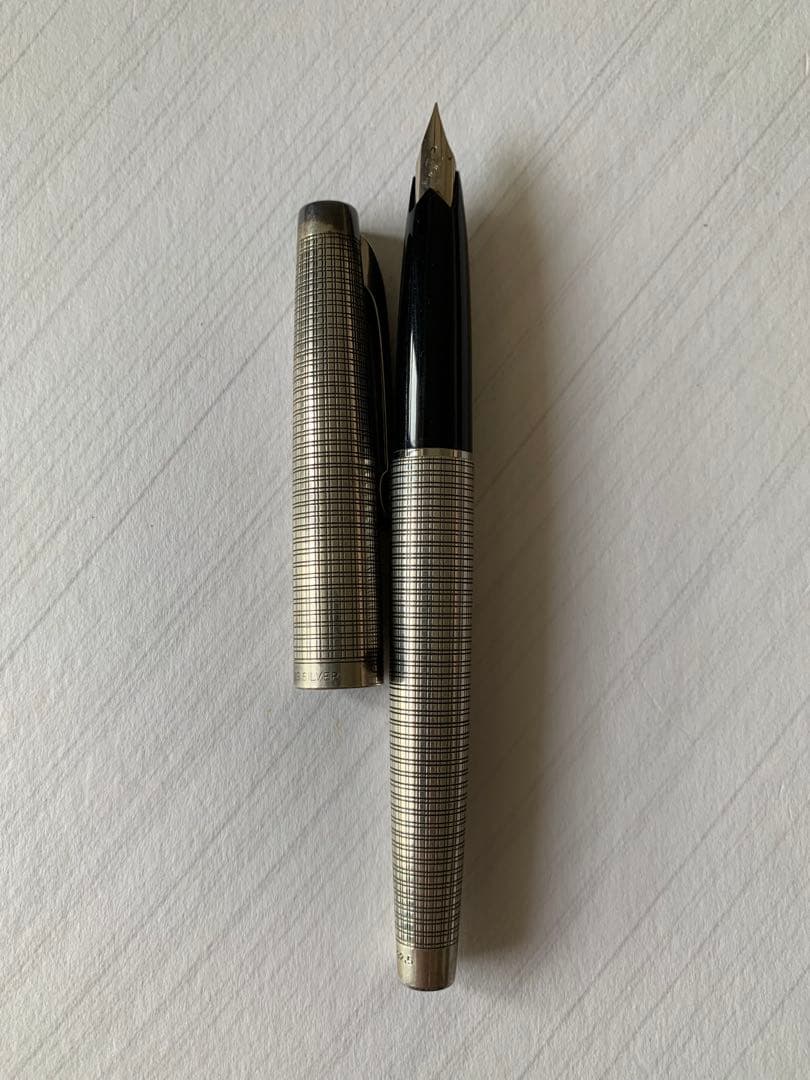 PLATINUM（プラチナ） スターリングシルバー 万年筆 18K ペン先