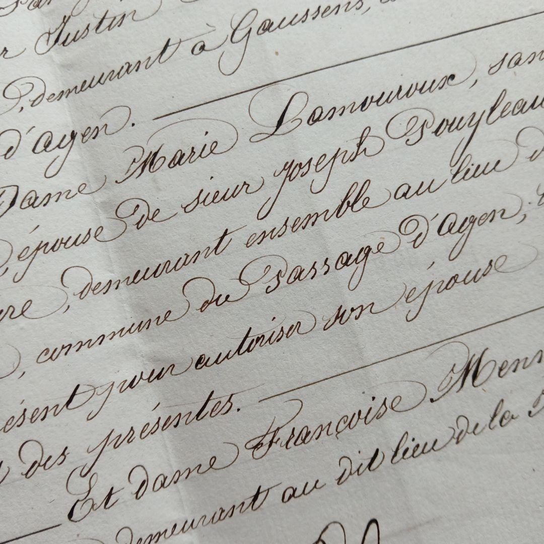 ジャンクジャーナル素材として♪ビンテージ　とても古い書類