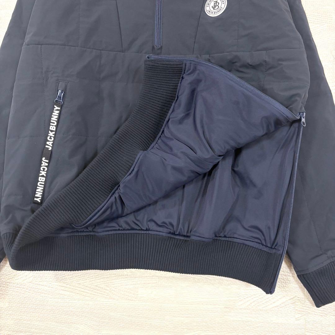 極美品＊ジャックバニー　2022　ナイロンストレッチタフタ プルオーバーフーディ