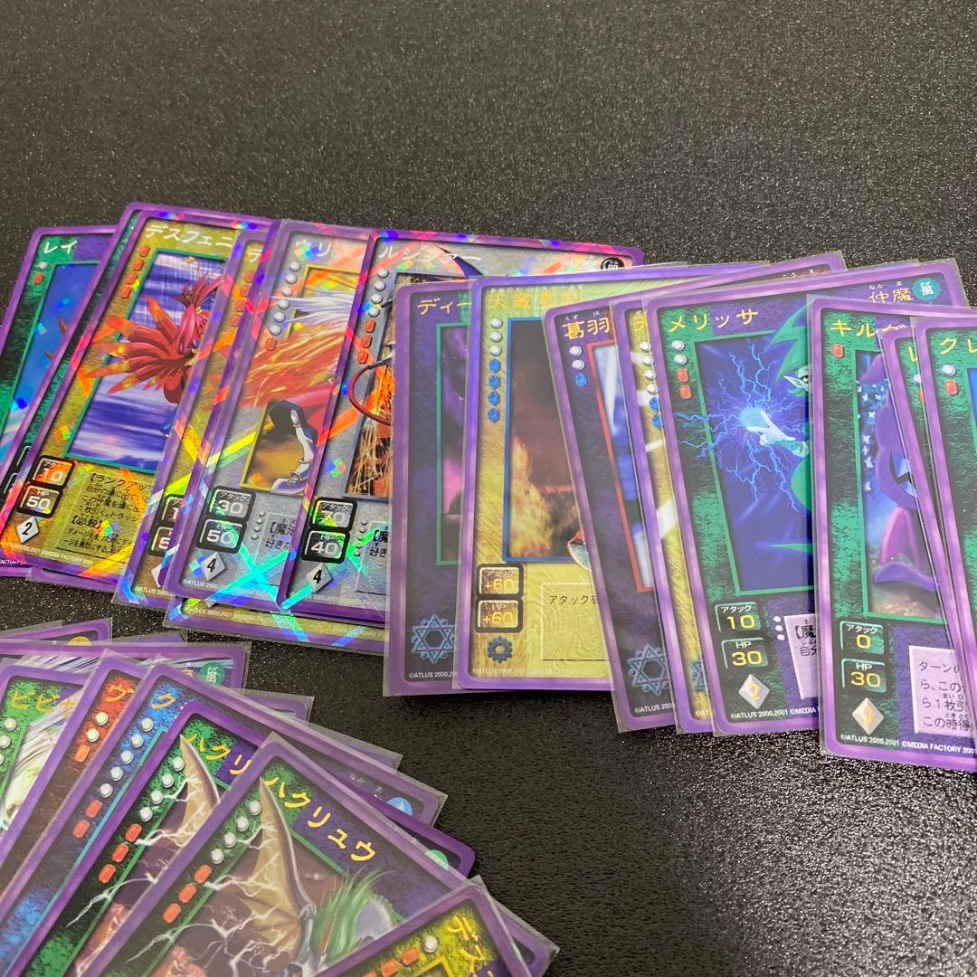 希少デビチルまとめ売り④未開封1～4弾×5パック・中古バインダー＆デッキケース他