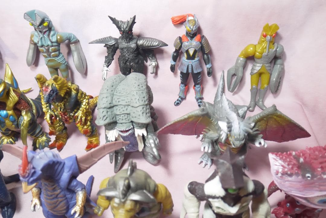 ウルトラ怪獣シリーズ　怪獣　ソフビ　55体