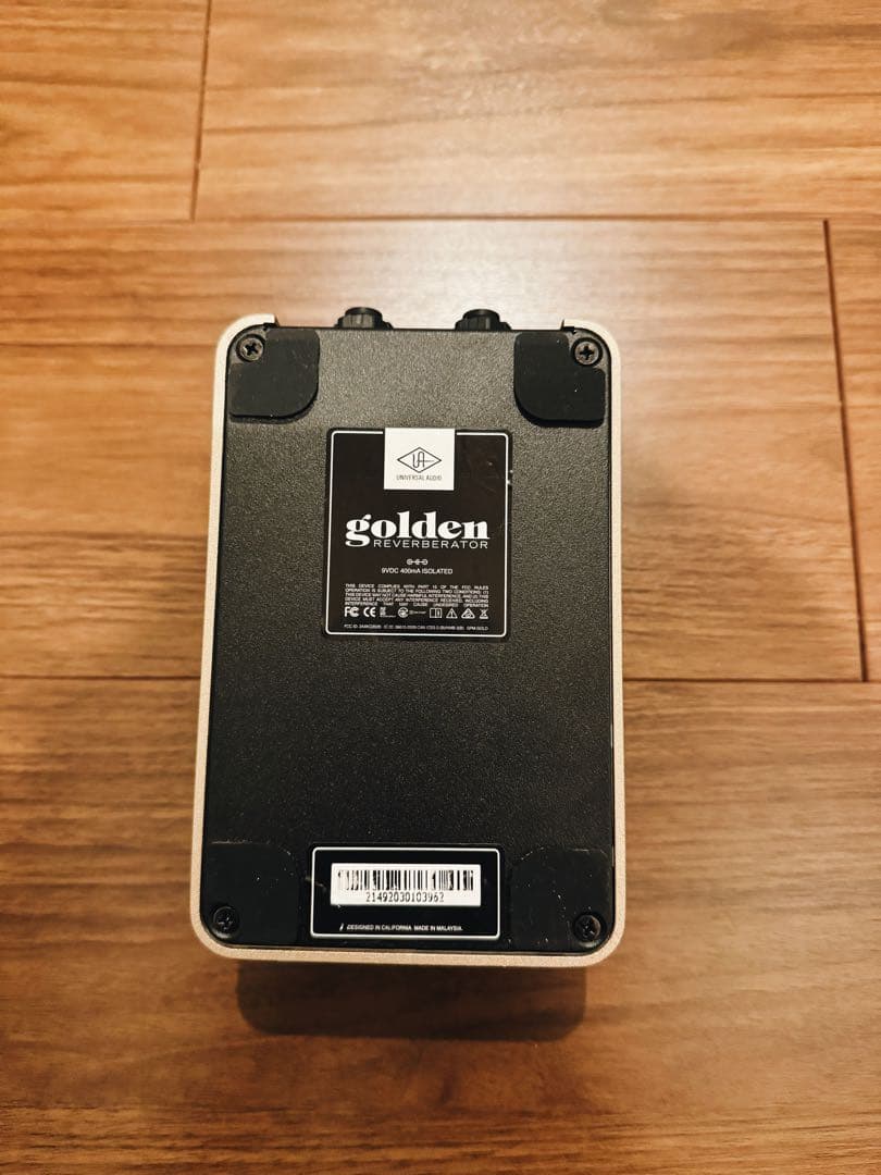 ギター Universal Audio UAFX Golden Reverberator