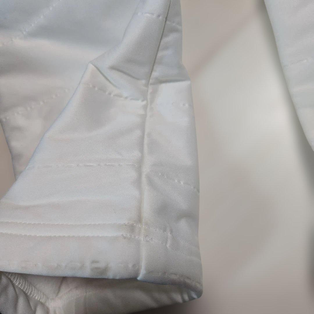 美品JACKBUNNY レディース 中綿ゴルフパンツ ホワイト　S