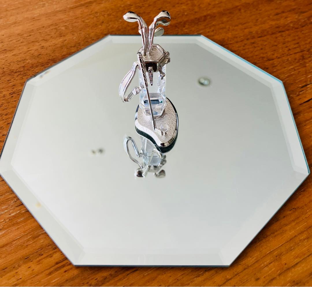 【SWAROVSKI】クリスタル　ゴルフクラブ ミニチュア