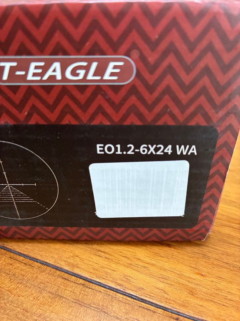 T-EAGLE ライフルスコープ 1.2-6x24WA ショートスコープ