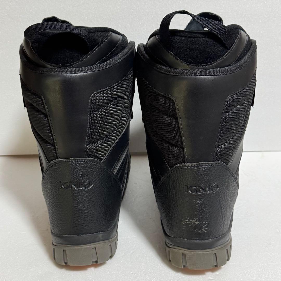 29-29.5cm IGNIO スノーボードブーツ ブラック黒色初心者格安特価