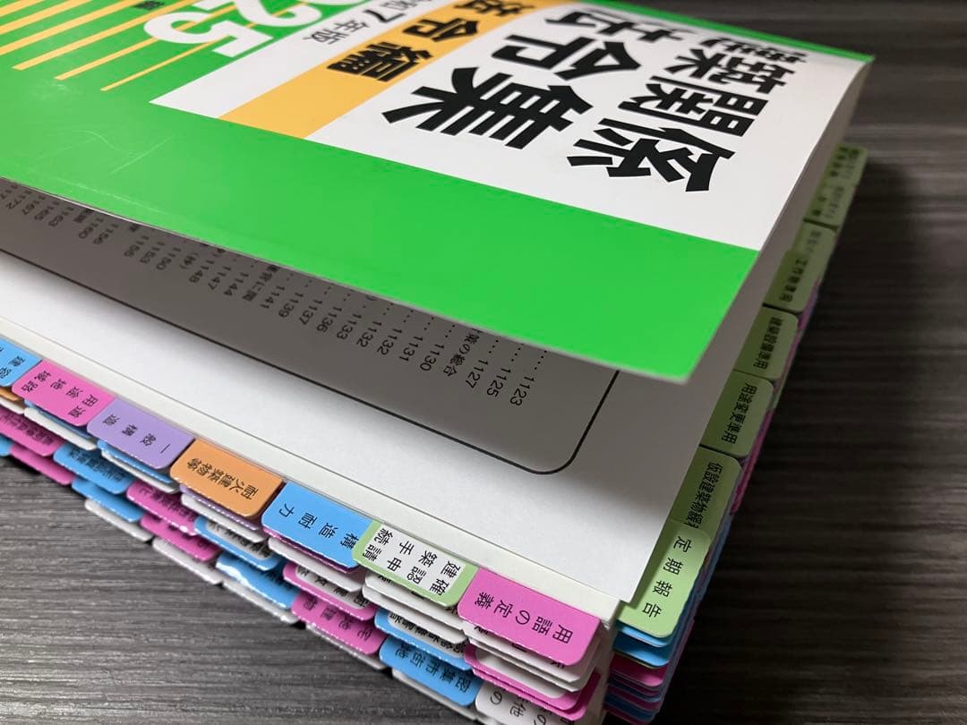 【1級建築士用線引済】インデックス済 建築関係法令集 法令編 2025 令和7年