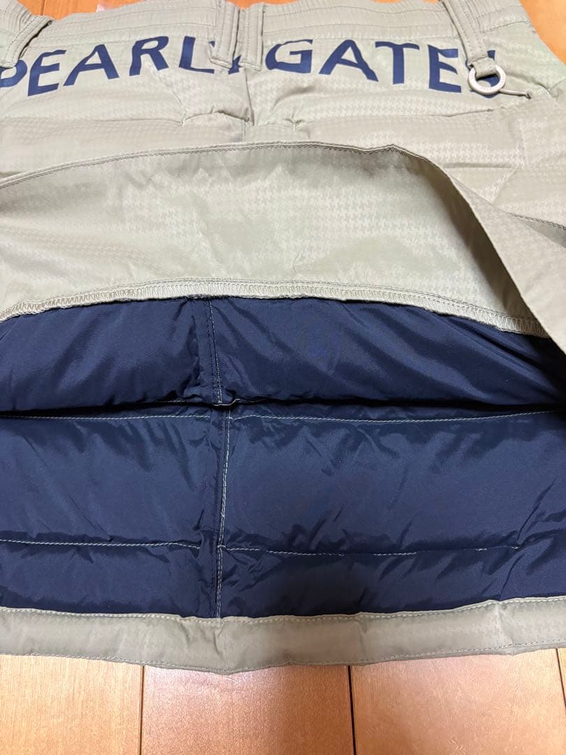 新品　パーリーゲイツ　セットアップ　ジャケット　中綿　スカート　ダウン　ベージュ