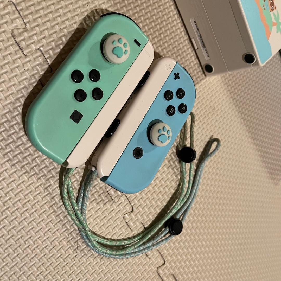 Nintendo Switch あつまれどうぶつの森　本体　完備品　おまけ付き