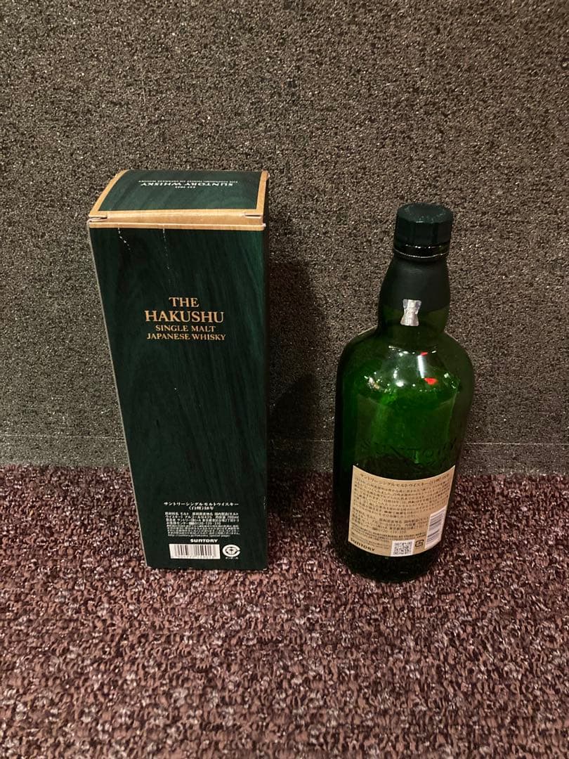 白州18年 空瓶＆箱1本セット