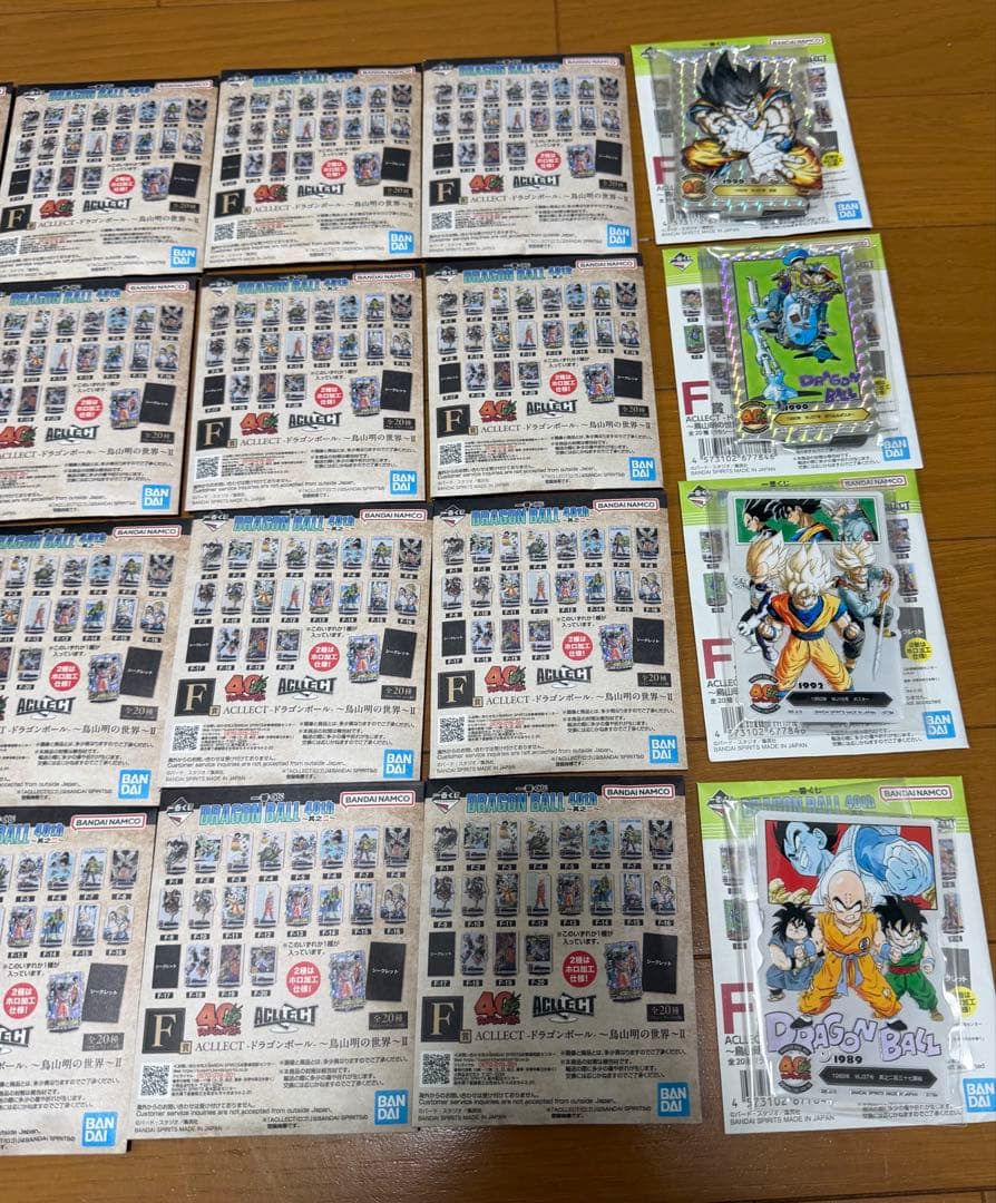 ✨DRAGONBALL40th F賞ACLLECT✨コンプ+1弾シク＆ホロ含む