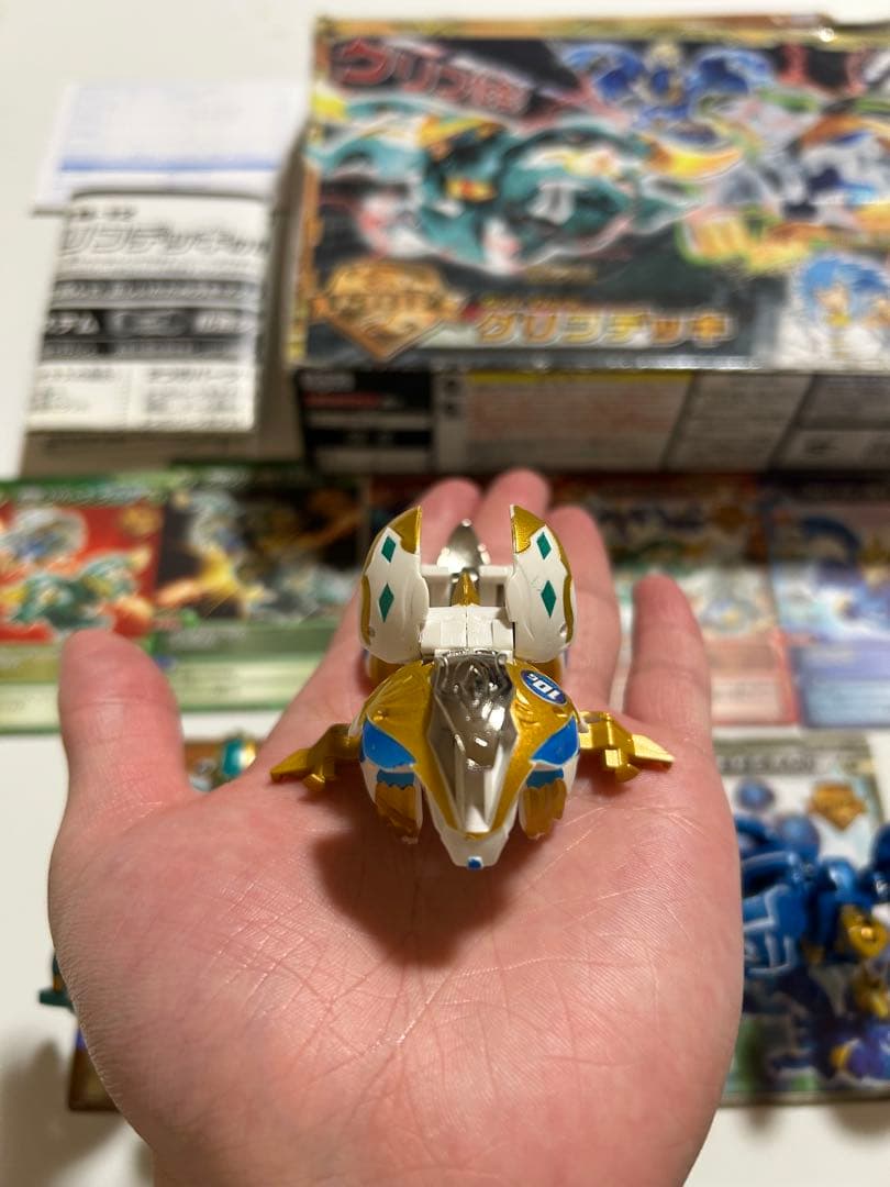 爆TECH!爆丸 グリフデッキ 将ファルコ&皇レオネス&軍イカラス