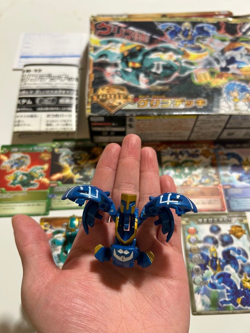 爆TECH!爆丸 グリフデッキ 将ファルコ&皇レオネス&軍イカラス