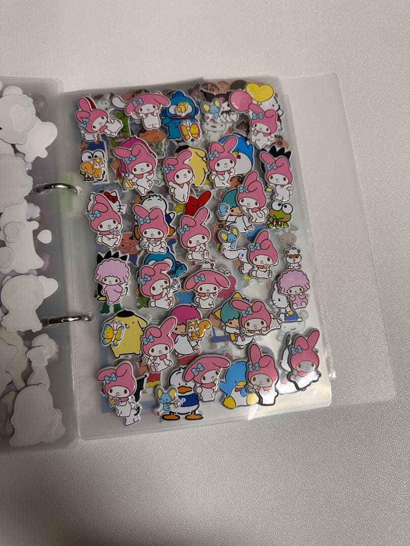 シール帳 完成品